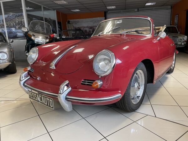 PORSCHE 356 CABRIOLET S ROUGE