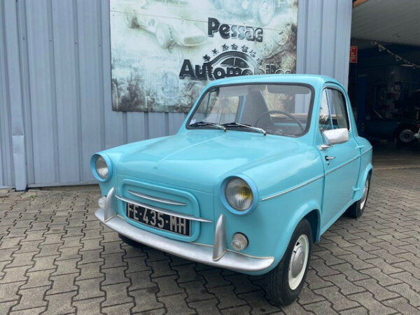 VESPA 400 BLEUE